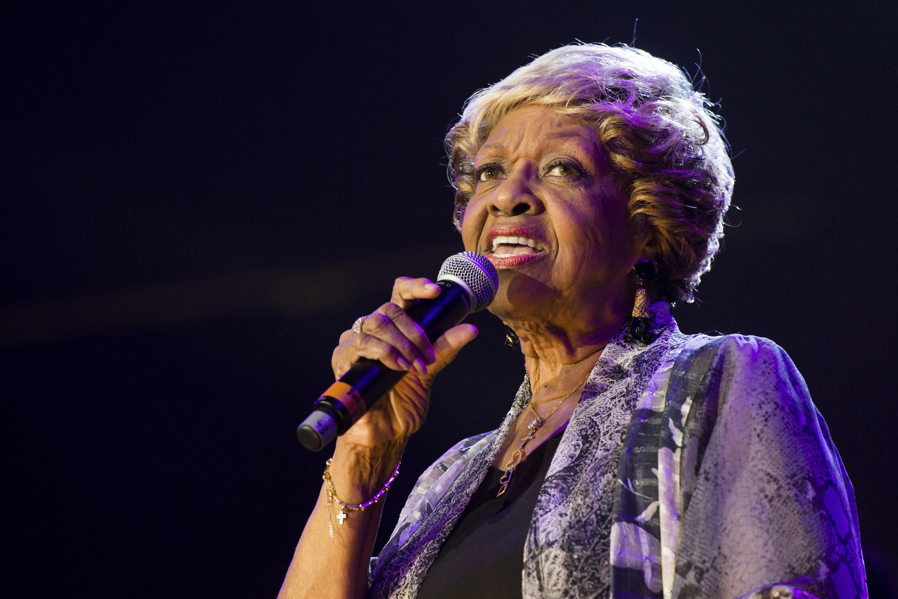 The gospel artist, Cissy Houston.