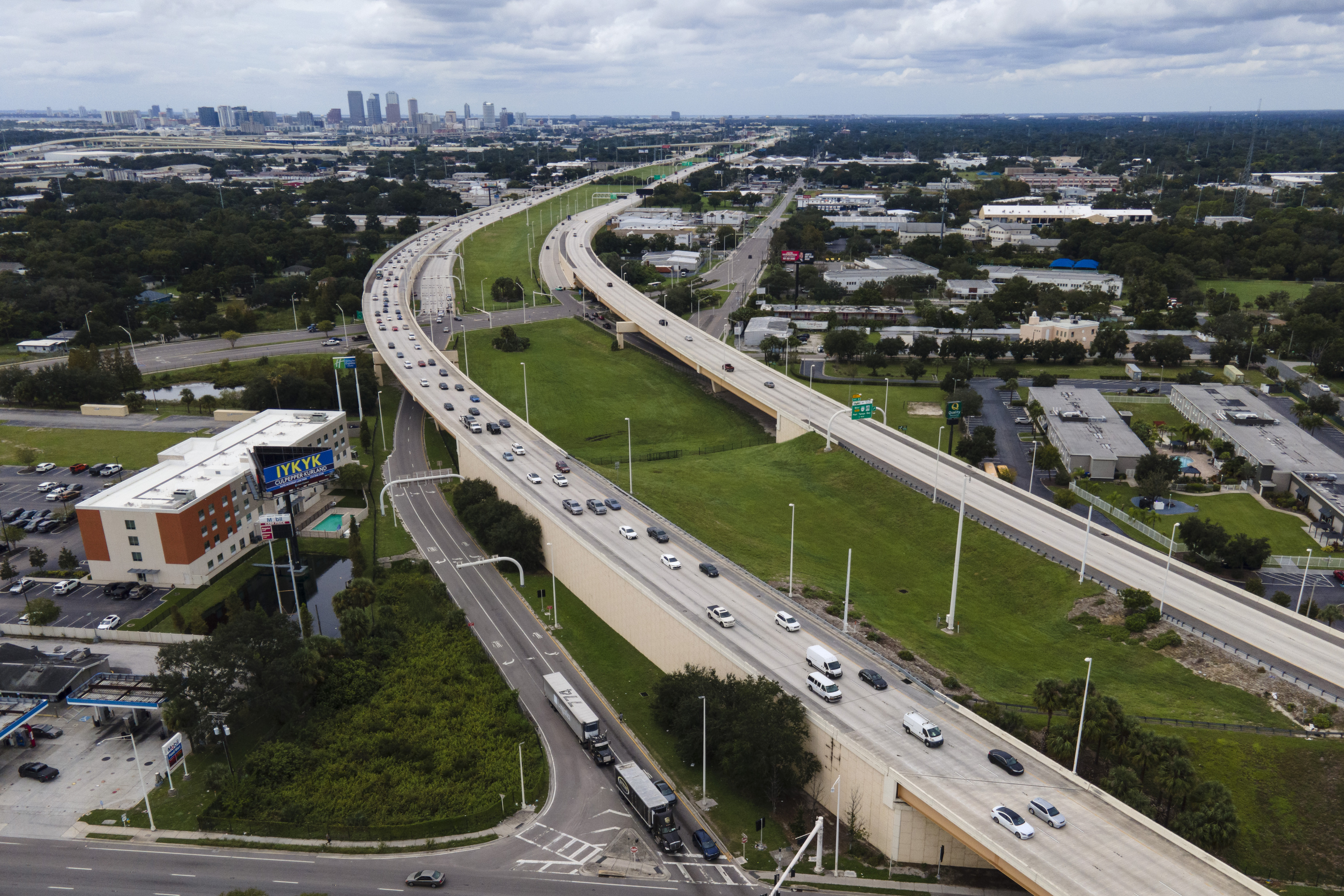 Residents continue to follow evacuation orders ahead of Hurricane Milton.