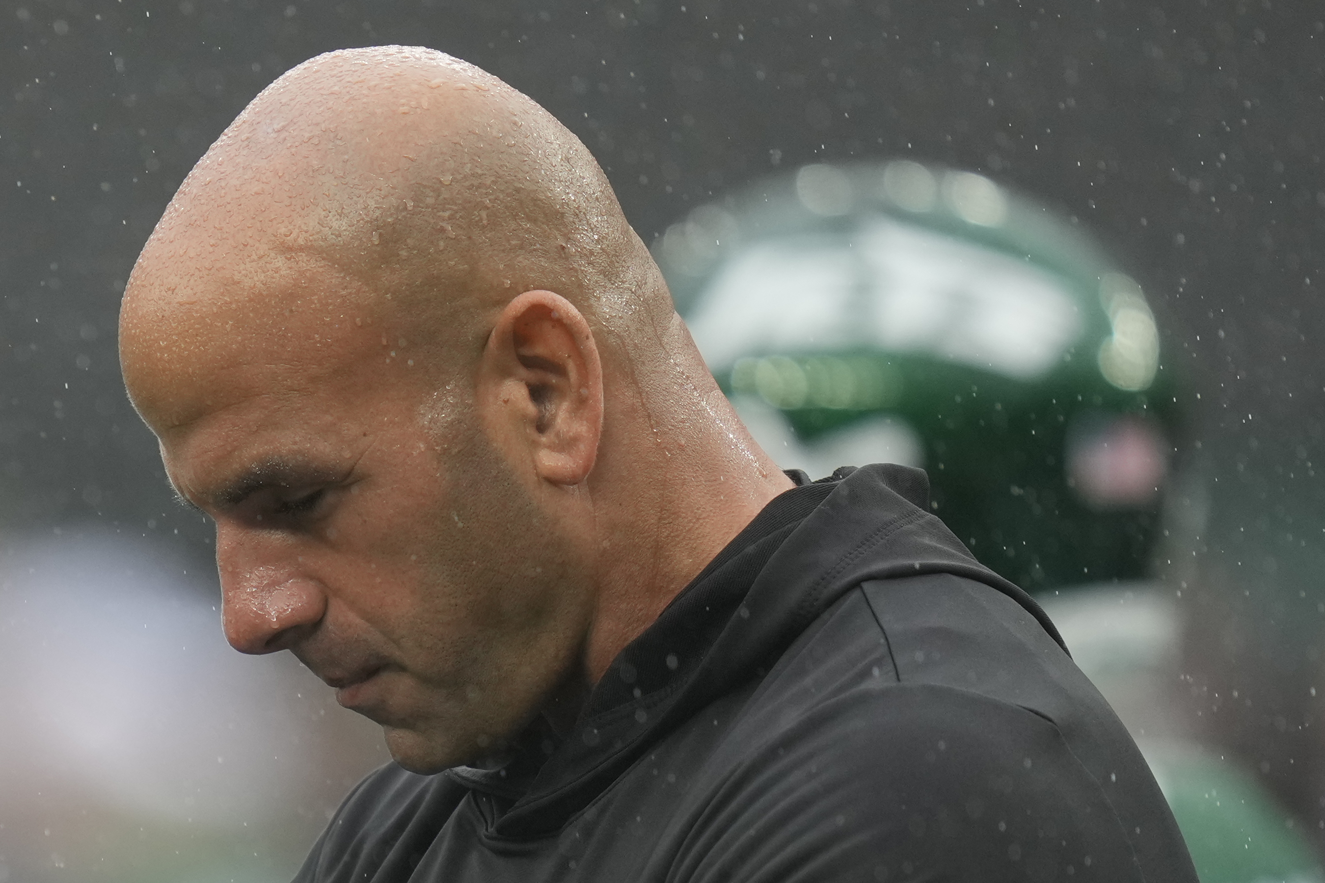 New York Jets head coach Robert Saleh.