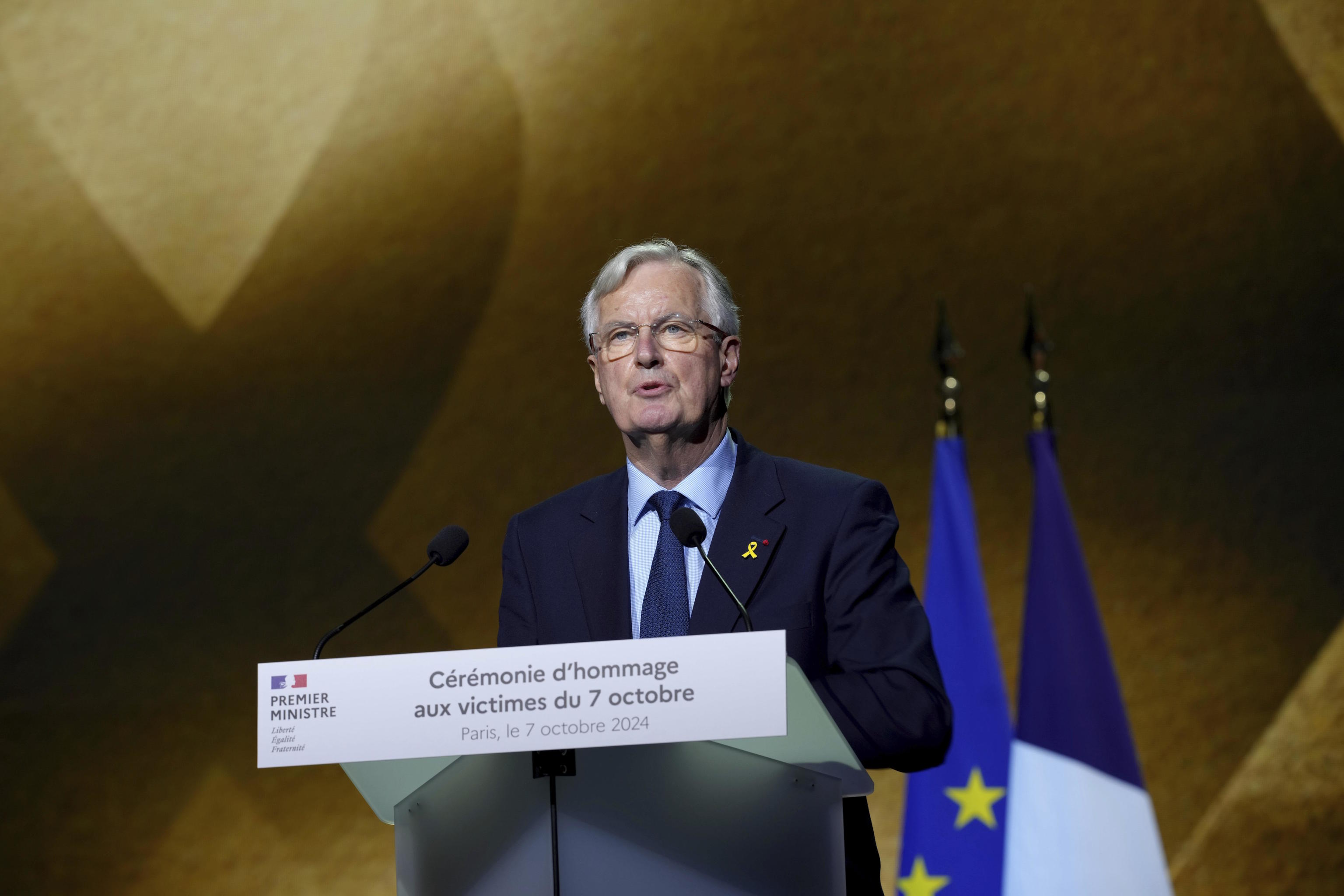 French Prime Minister Michel Barnier.