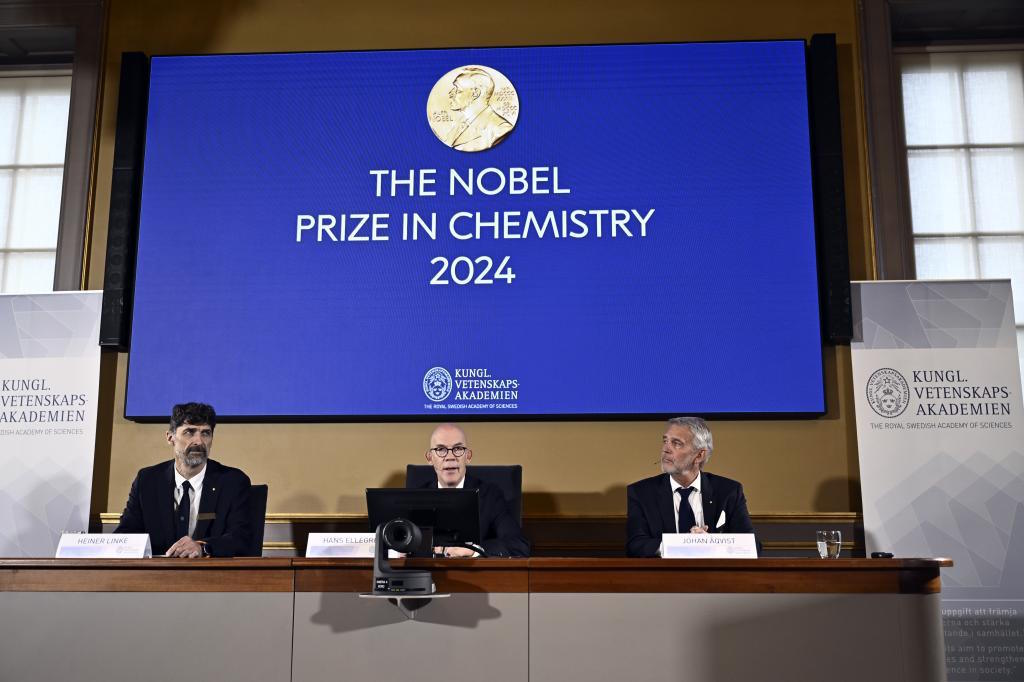 Nobel Prize in Chemistry to David Baker, Demis Hassabis, and John Jumper