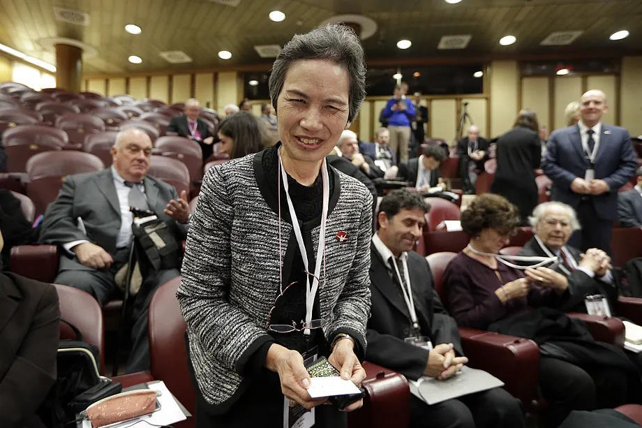 Atomic bomb survivor Masako Wada.