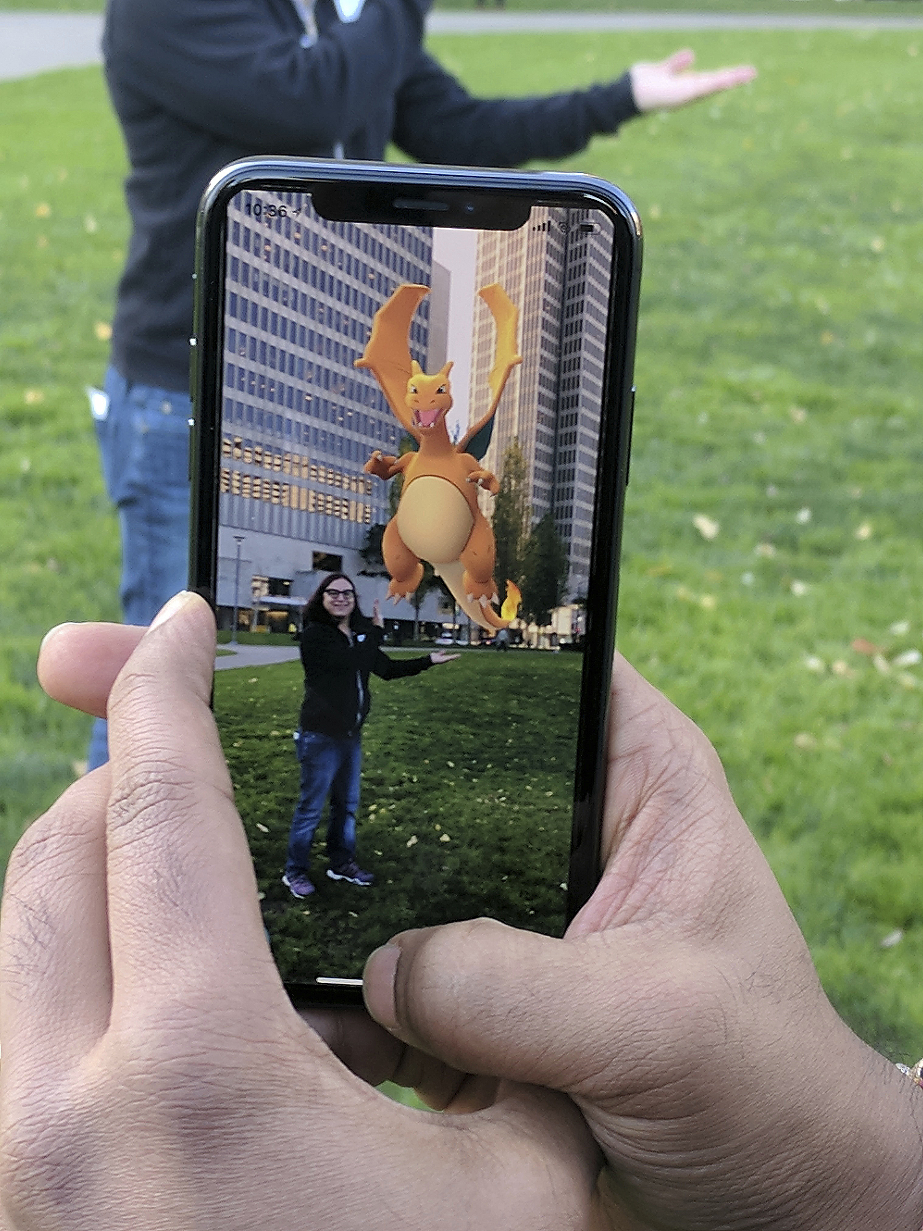 Pokemon Go is unleashing its digital critters in Apple's playground for augmented reality, turning iPhones made during the past two years into the best place to play the mobile game