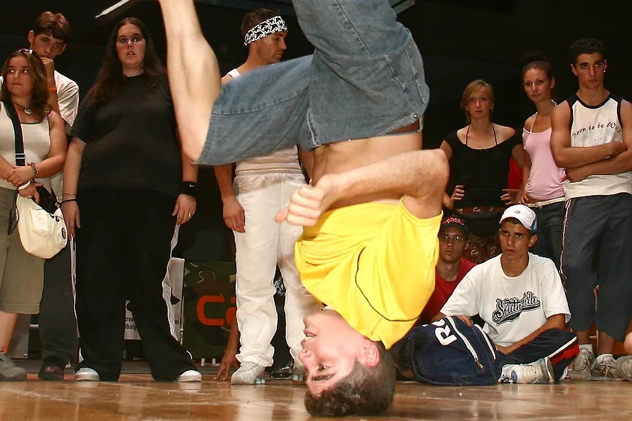 Breakdance championship in Madrid.