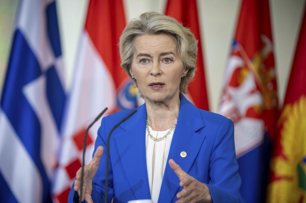 Ursula von der Leyen, President of the EU Commission.