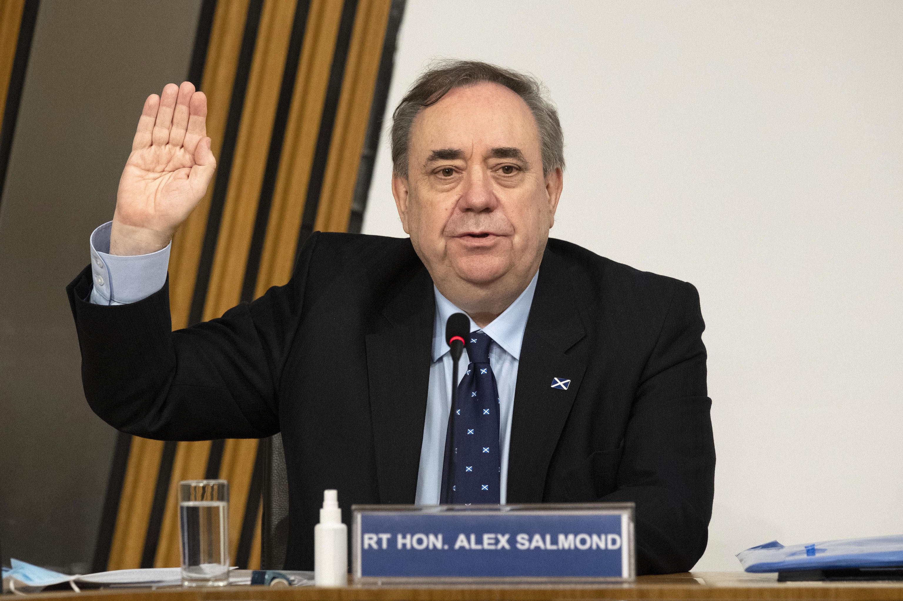 Former First Minister of Scotland Alex Salmond.