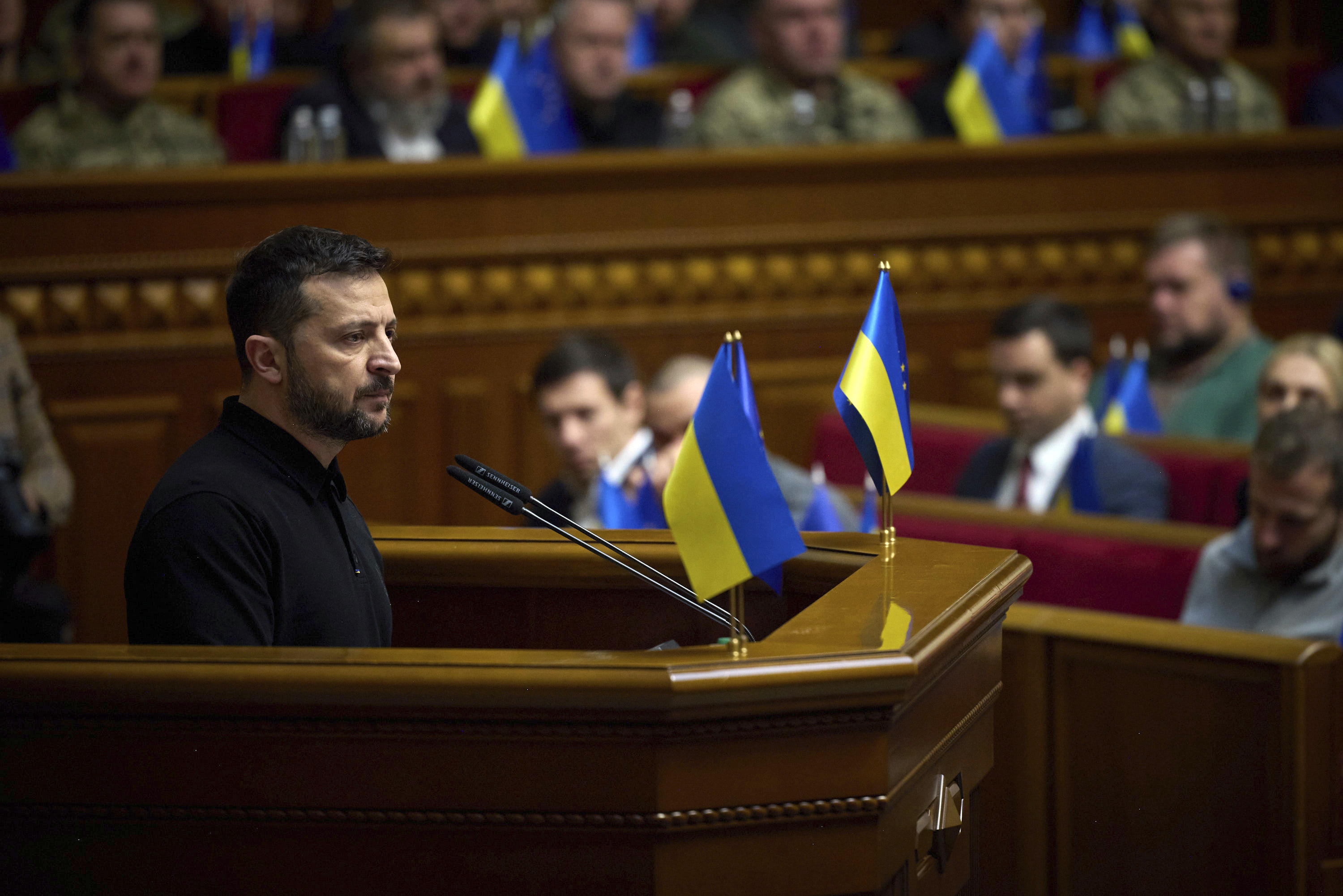 Ukraine's President Volodymyr Zelenskyy