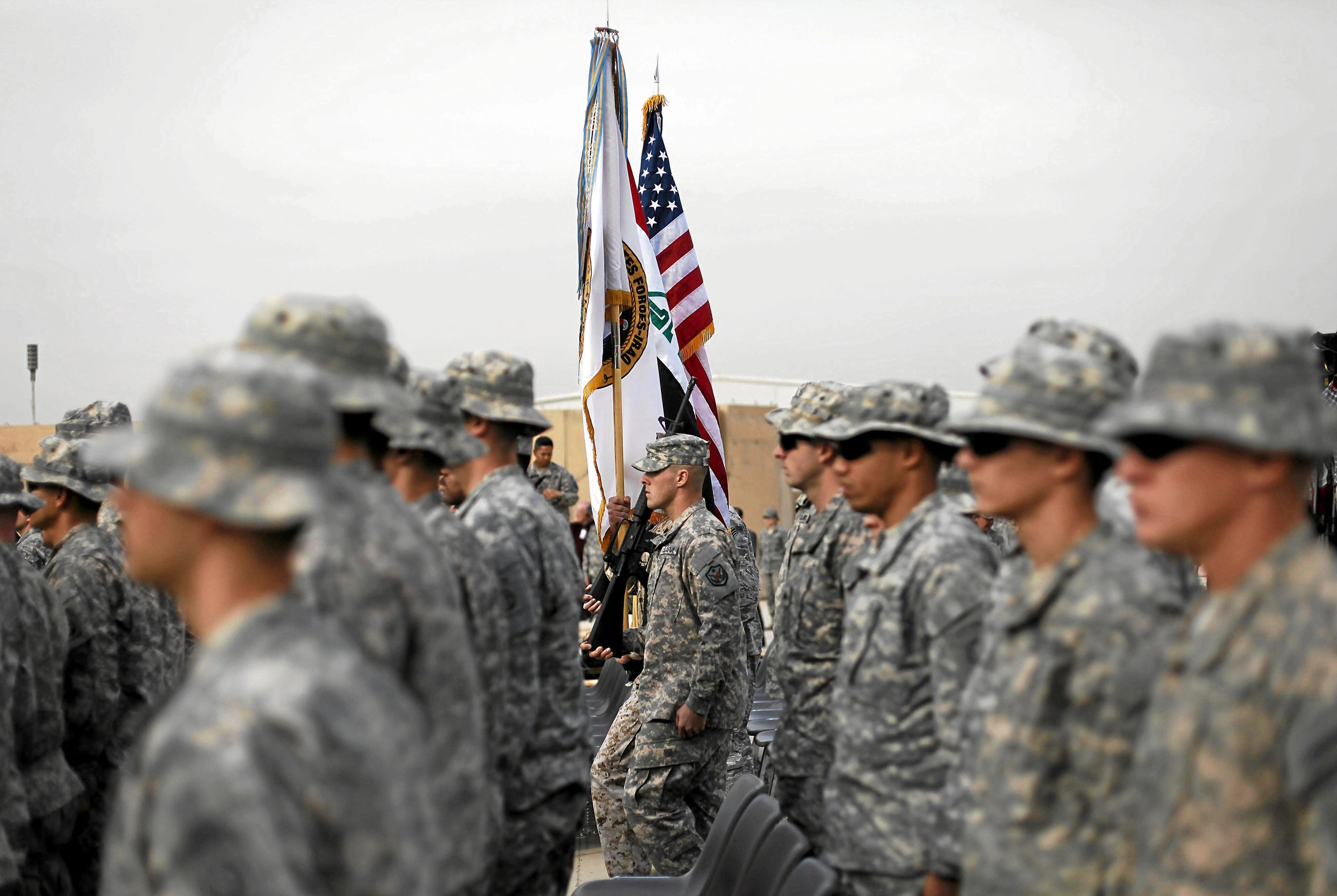 American soldiers in Iraq in 2011.