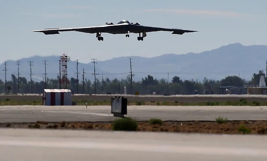 The B-2 stealth bombers.