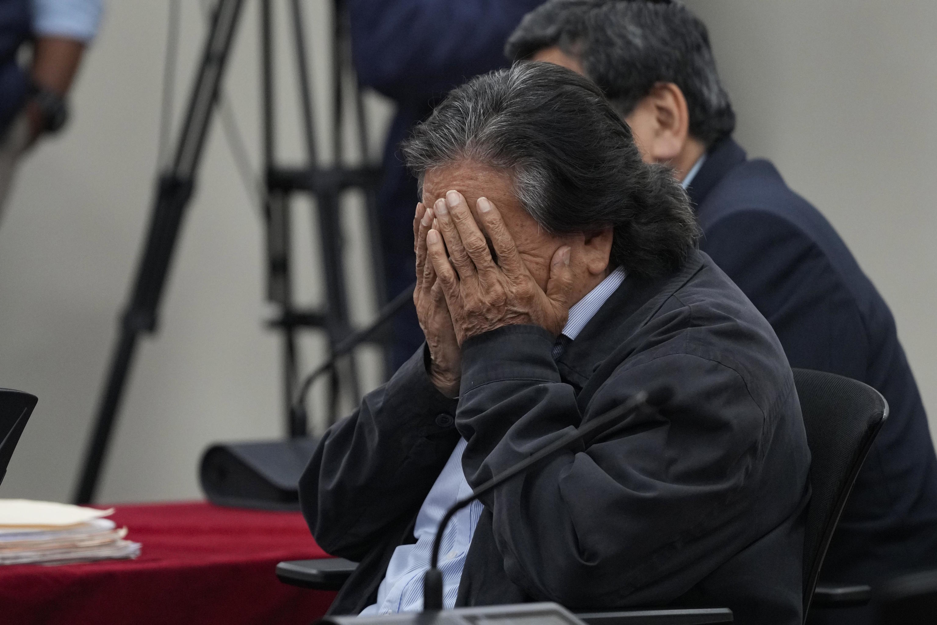 Peru's former President Alejandro Toledo.