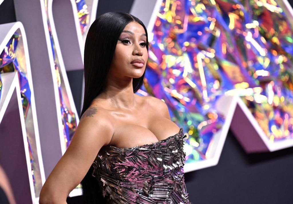 Cardi B at the MTV Awards gala.