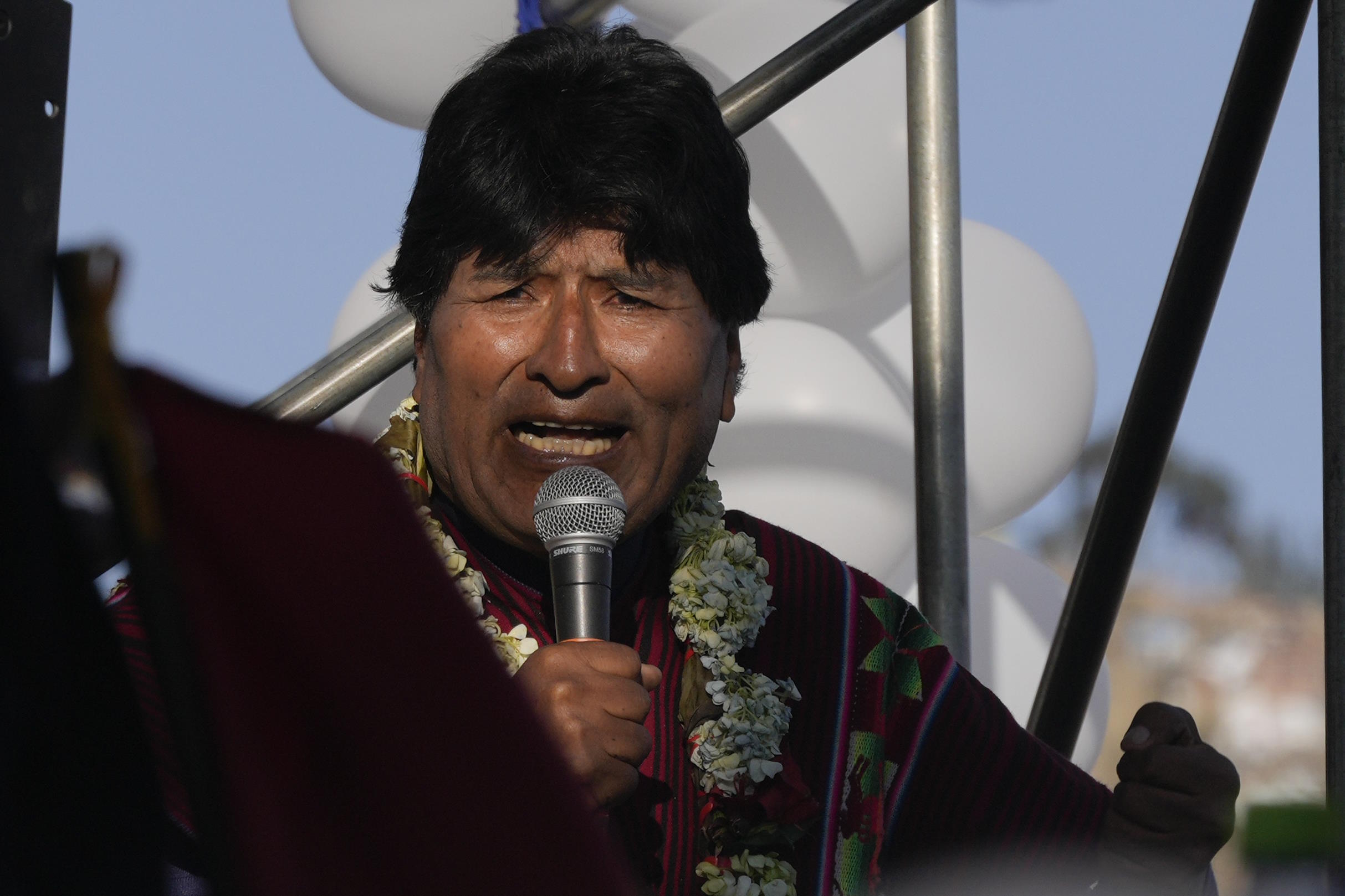 Evo Morales.