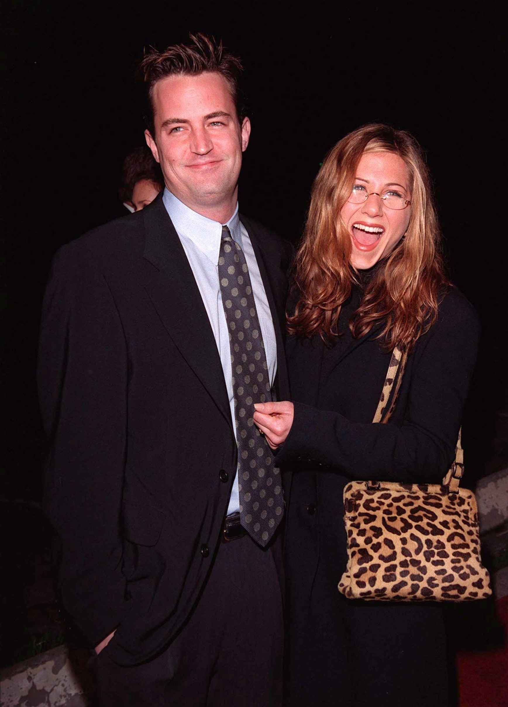 Matthew Perry y Jennifer Aniston, en una imagen de archivo.