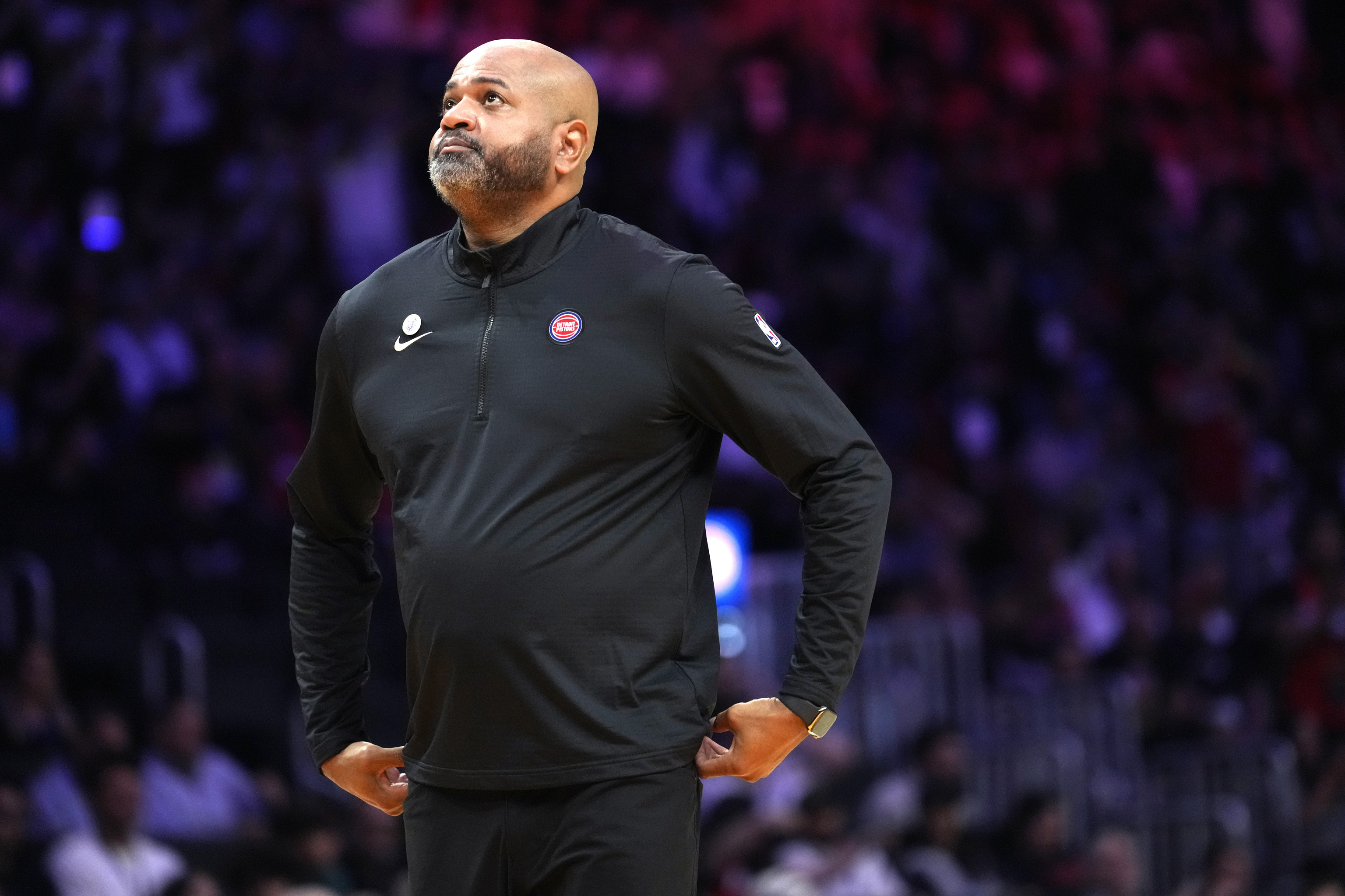 Detroit Pistons head coach J. B. Bickerstaff