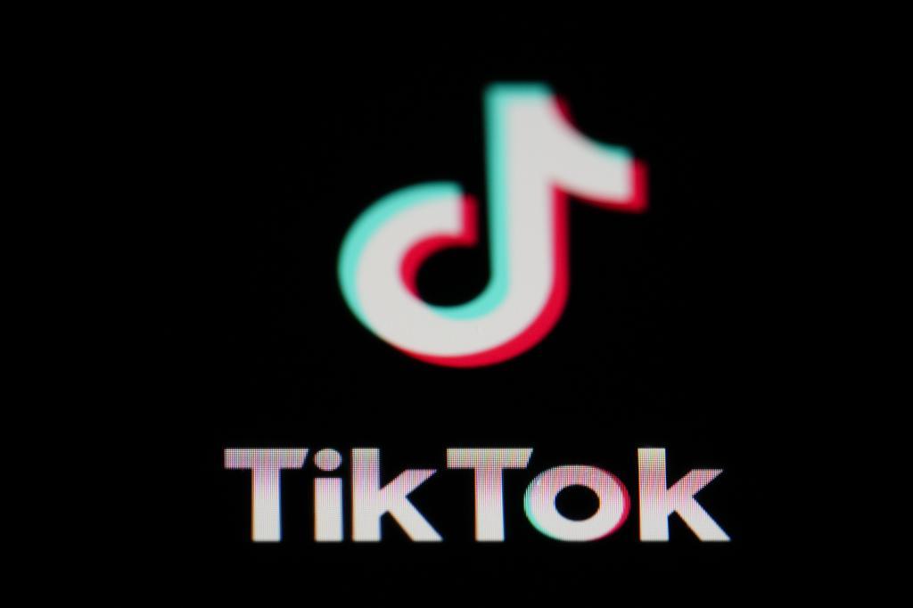 The icon for the video sharing TikTok app.