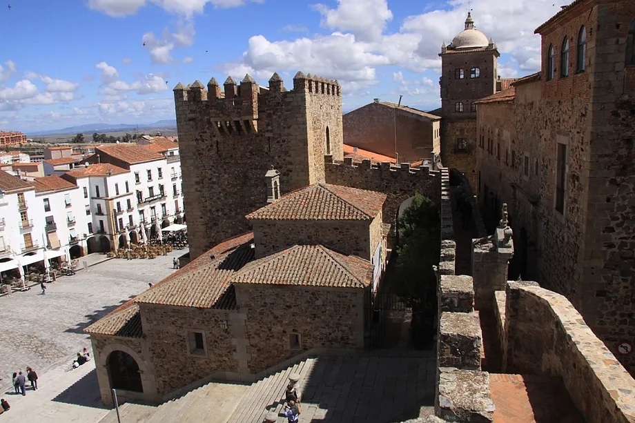 Main Square of Trujillo.