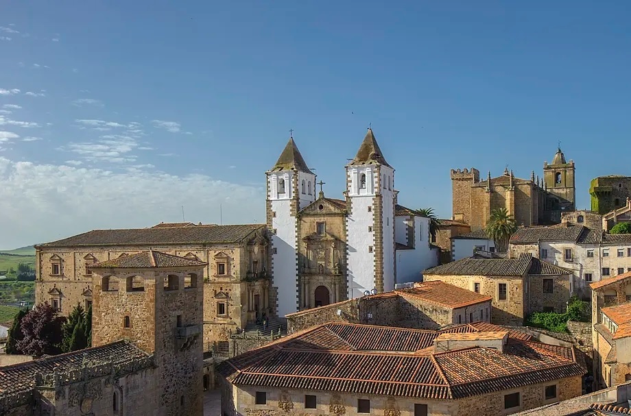 Old town of Cceres.