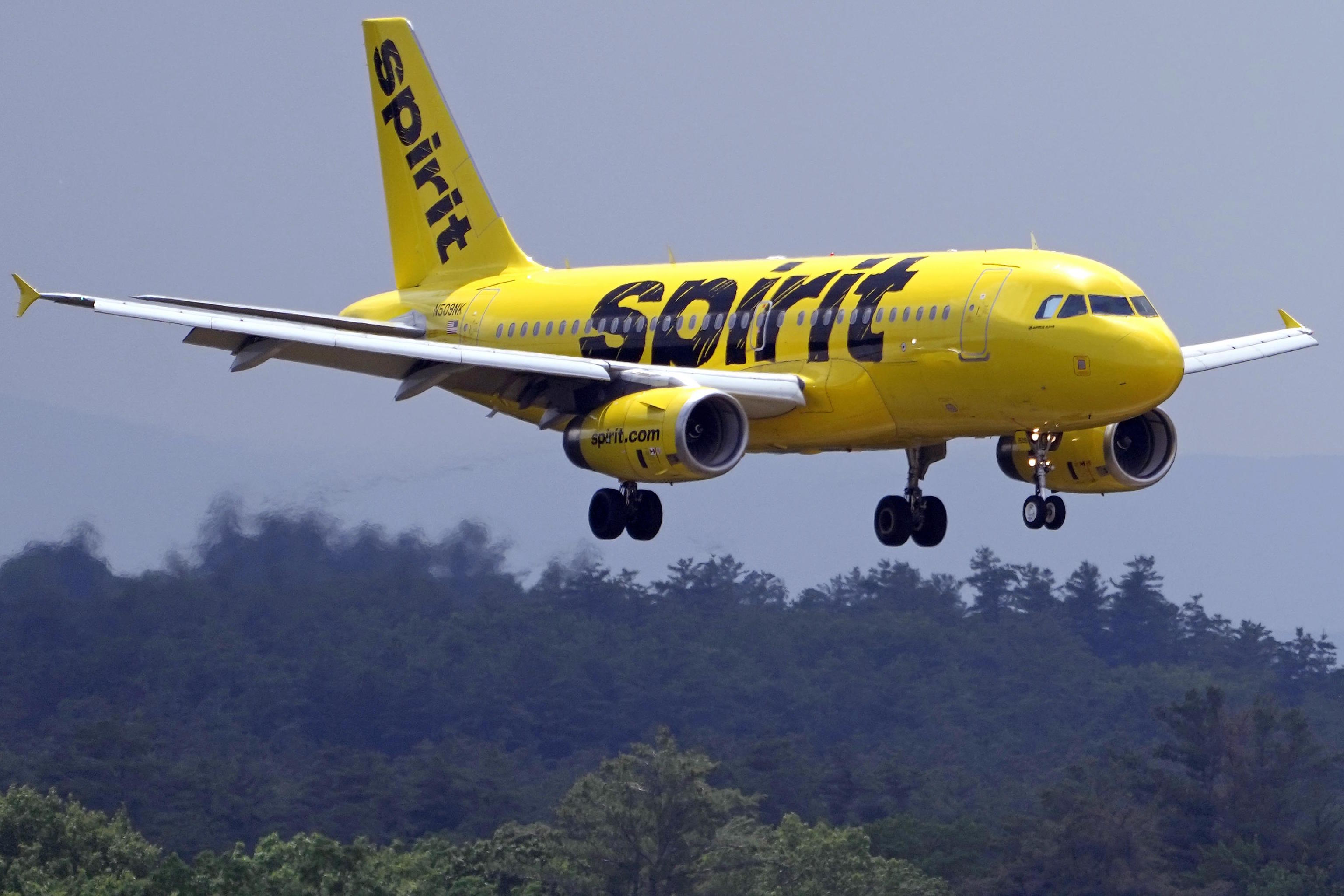 Spirit Airlines files for bankruptcy.