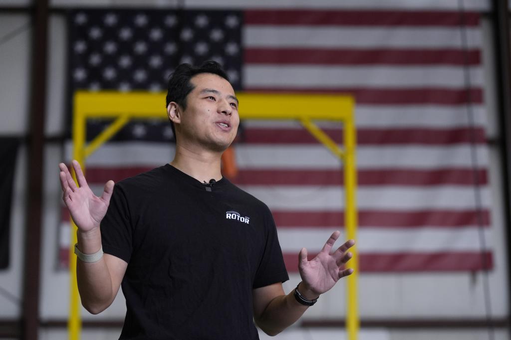 Hector Xu, CEO of Rotor Technologies.