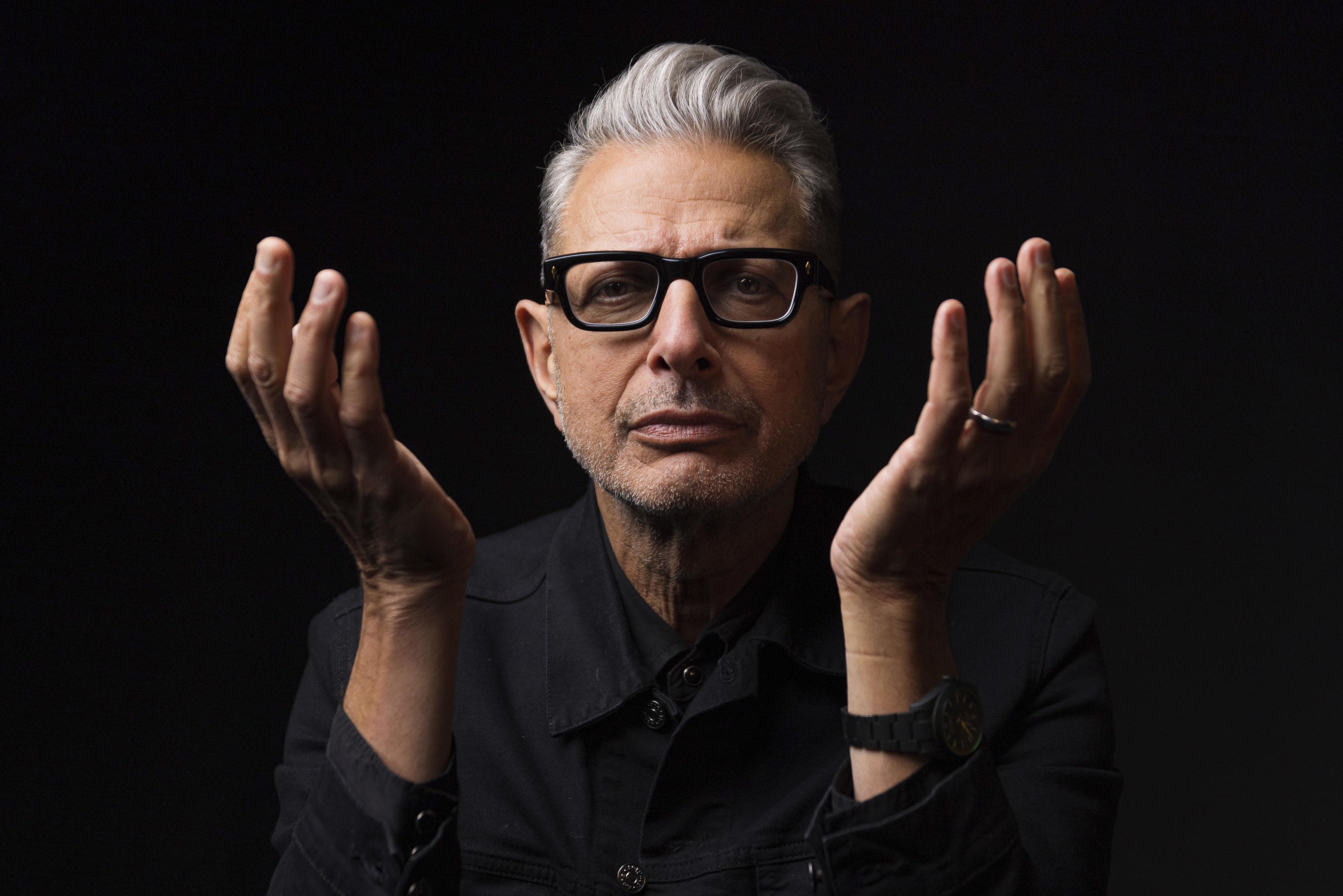 Actor Jeff Goldblum.