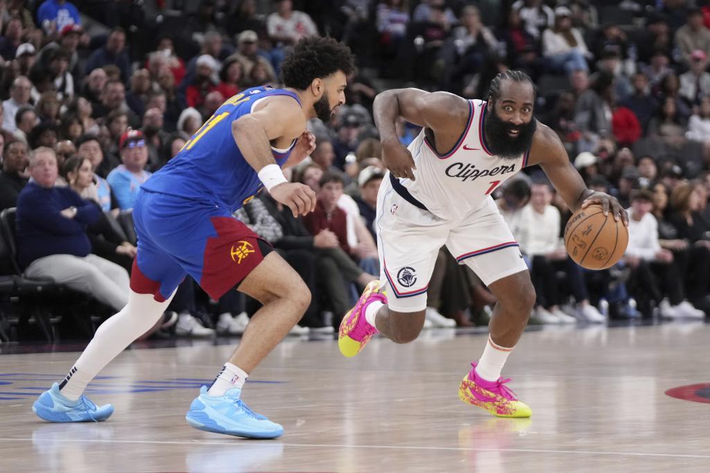 Los Angeles Clippers guard James Harden