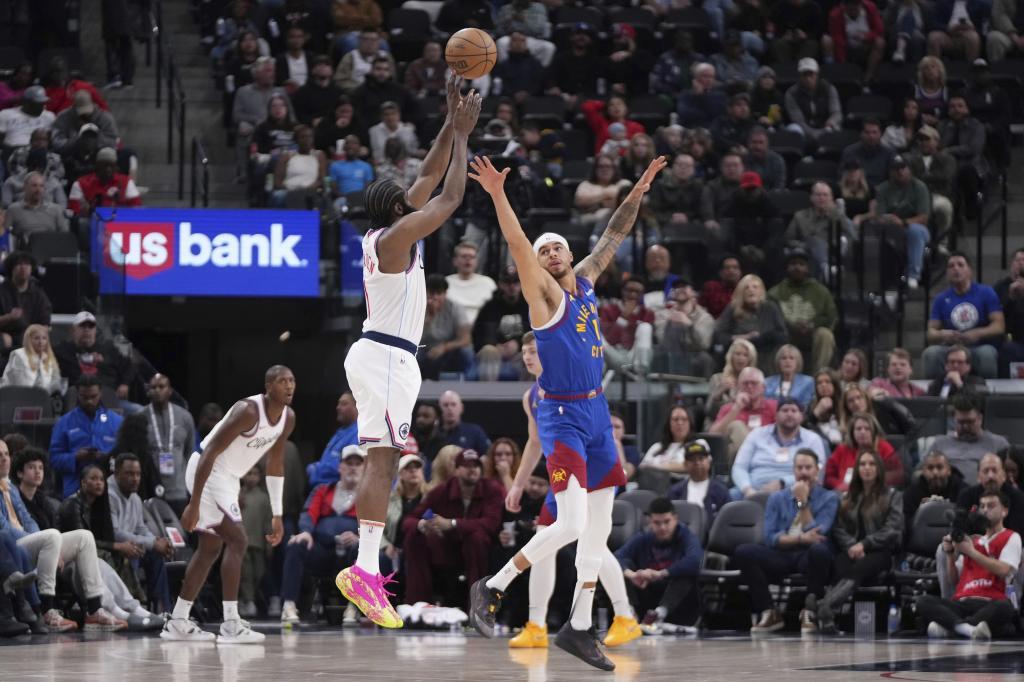 Los Angeles Clippers guard James Harden.