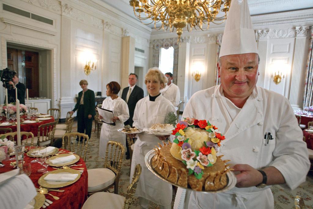 The White House pastry chef.