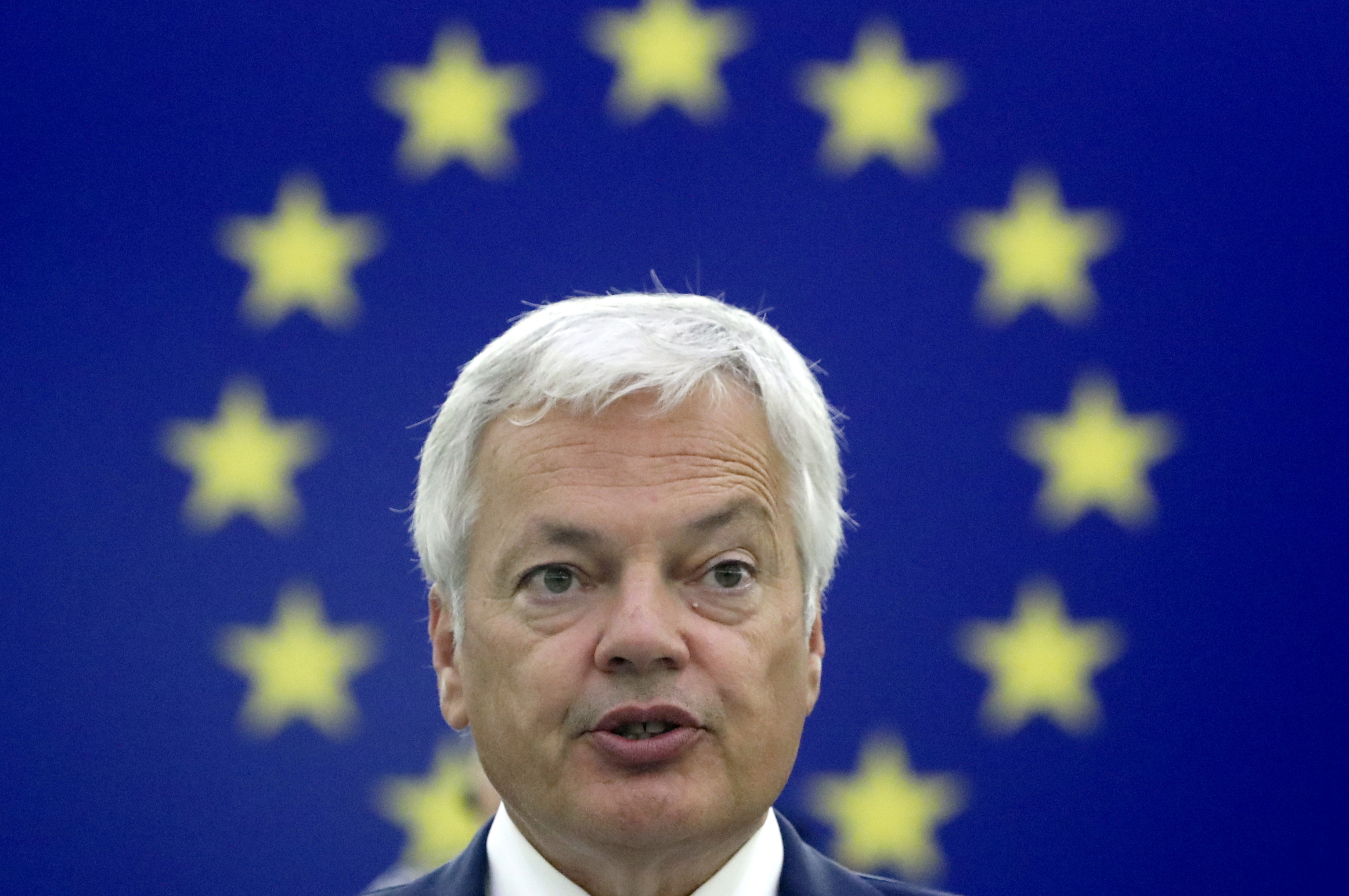 European Commissioner for Justice Didier Reynders.