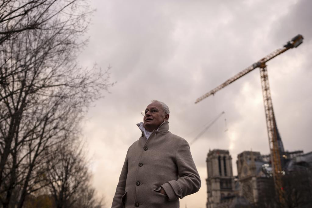 Notre-Dame de Paris cathedral chief architect Philippe Villeneuve