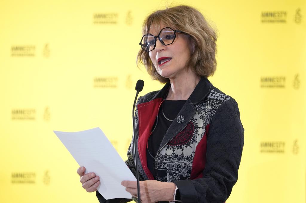 Agns Callamard, Secretary General of Amnesty International,