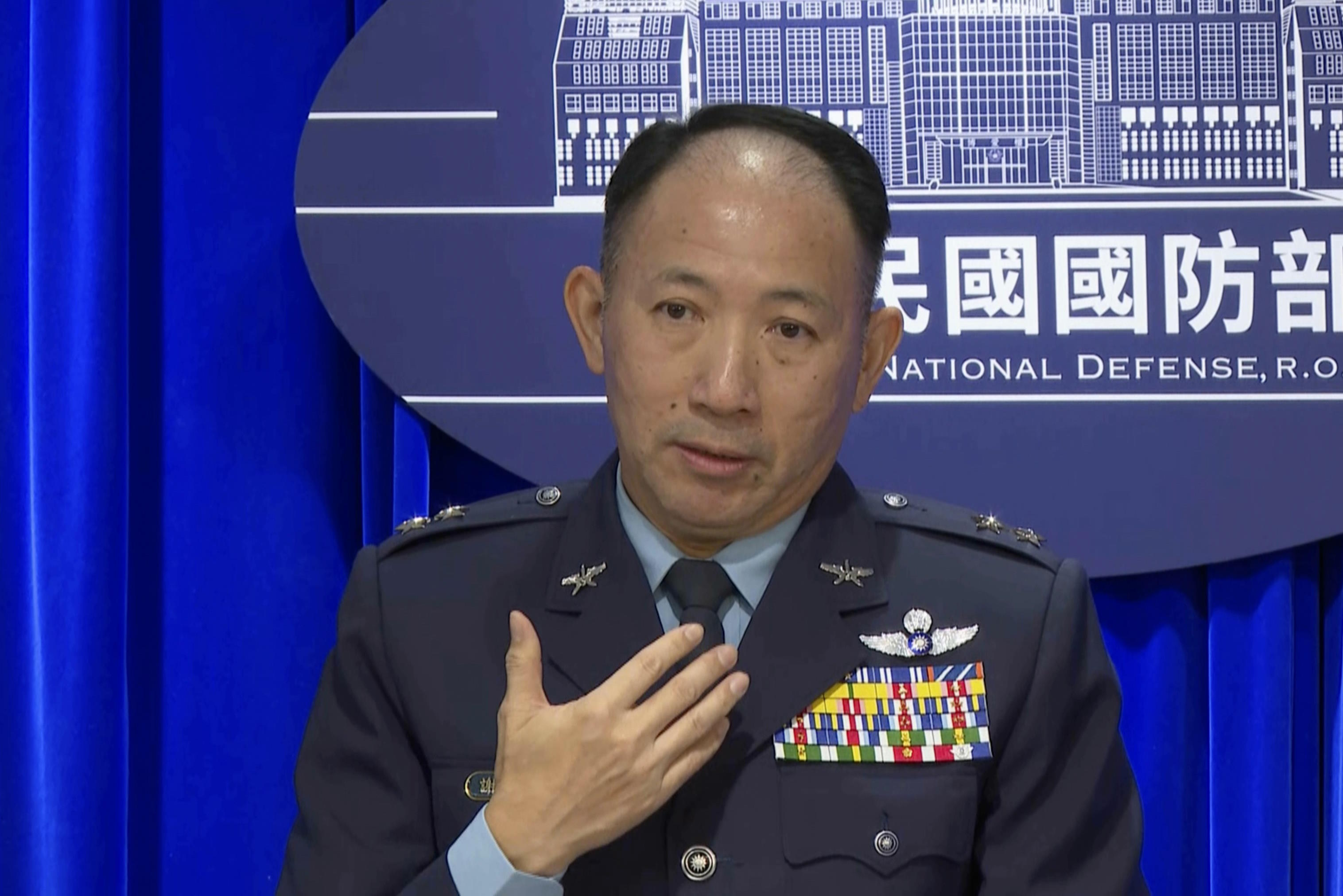 Taiwanese Lt. Gen. Hsieh Jih-sheng.