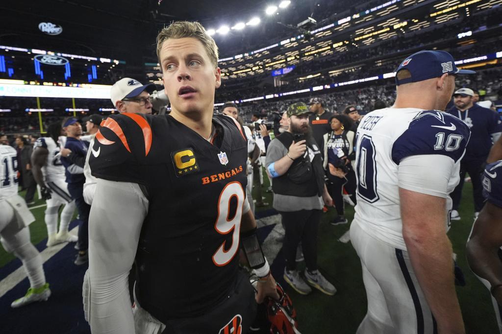 Cincinnati Bengals quarterback Joe Burrow