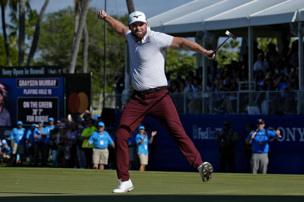 Golf shots from every club in the bag paint the picture of a big year