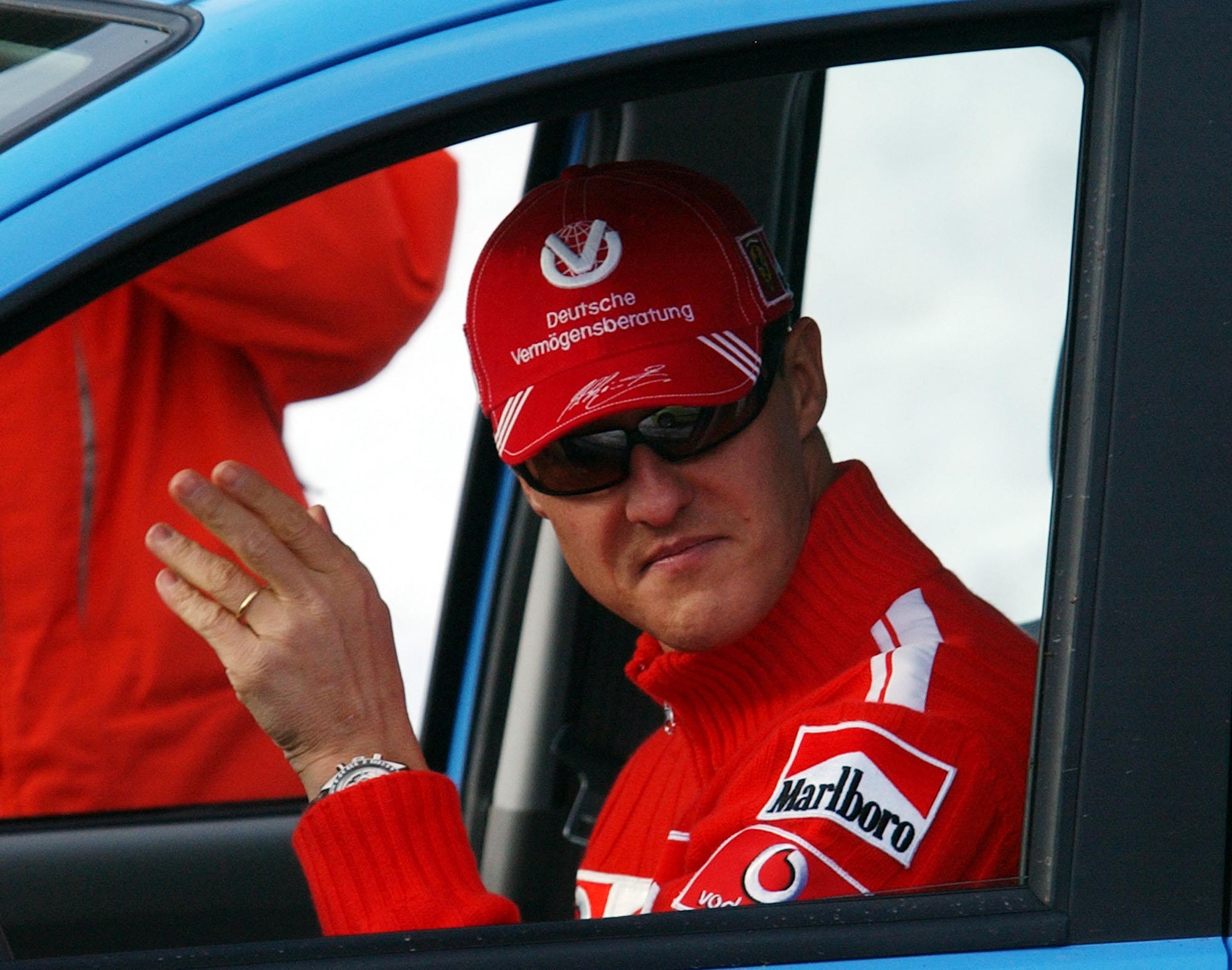 Michael Schumacher, in an image from 2004.