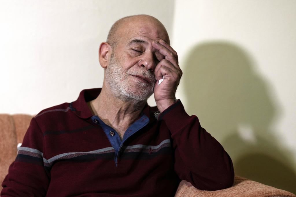 Suheil Hamwi, who spent 32 years in prison in Syria and returned to Lebanon