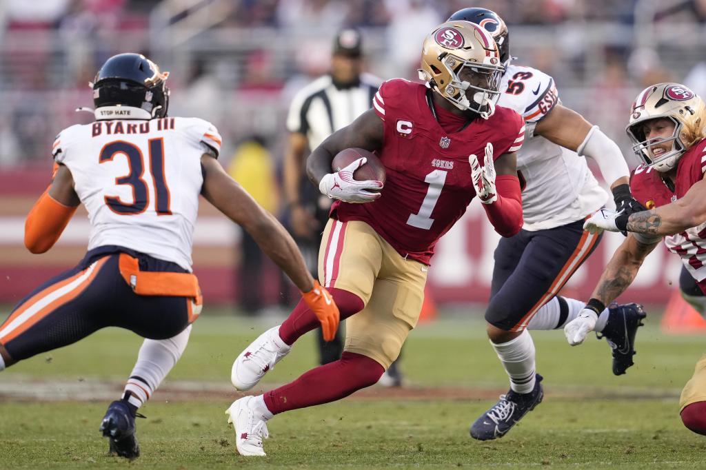 NFL game 49ers - Bears