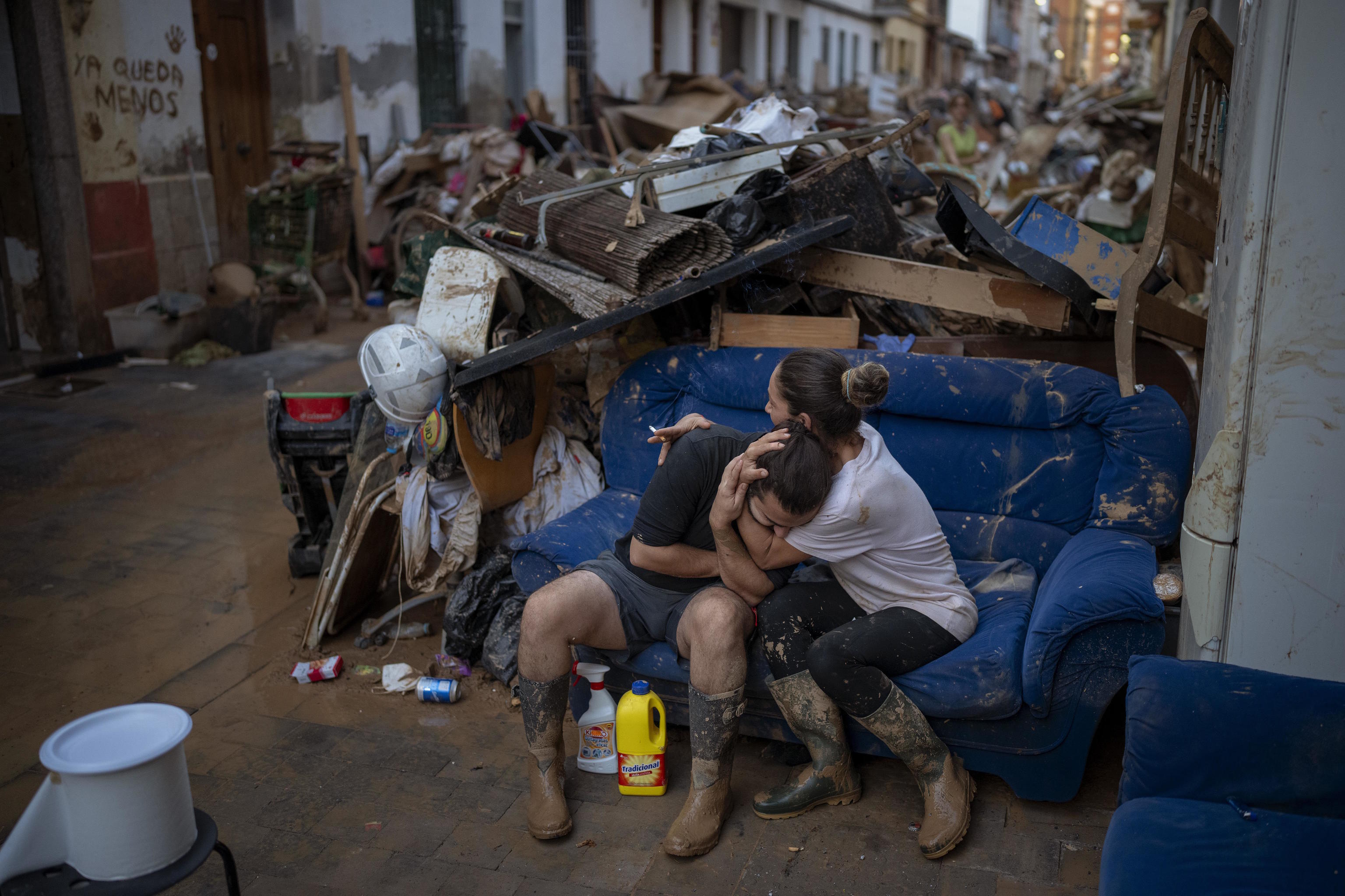 Floods in Paiporta, Valencia, Spain.