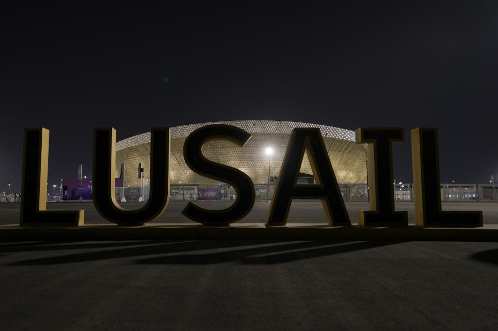 Lusail Stadium, venue for the World Cup final and the Intercontinental.