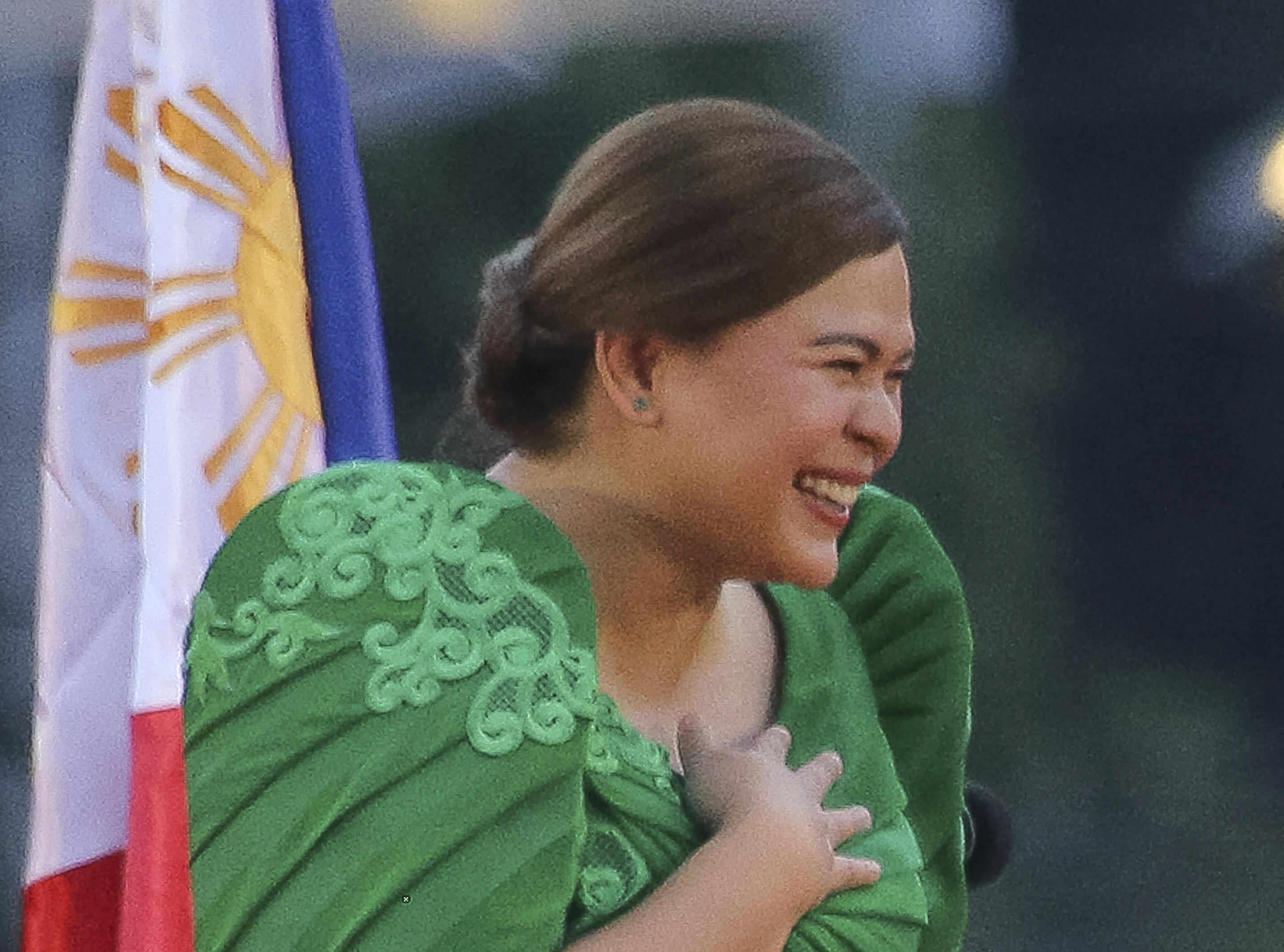 The Vice President of the Philippines, Sara Duterte.