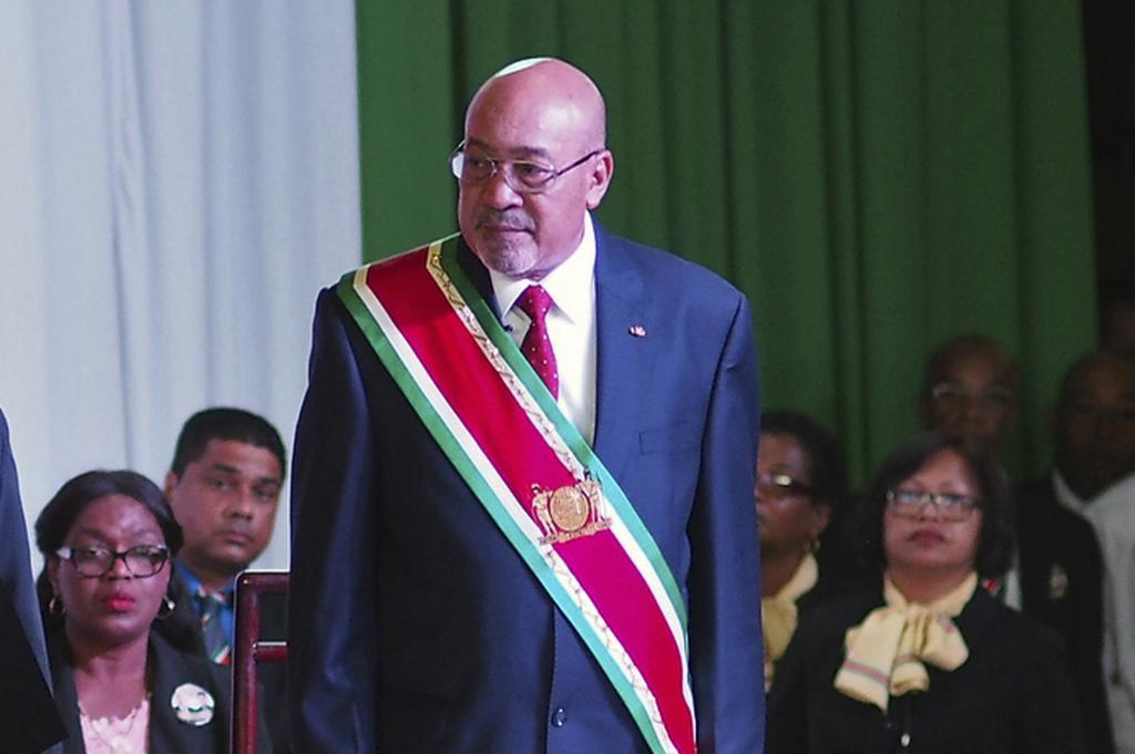 Suriname's President Desi Bouterse