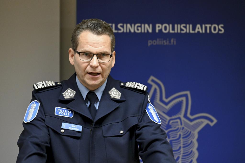 Finnish National Police Comissioner Ilkka Koskim'ki