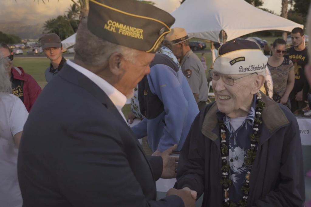 USS Utah Survivor Warren Upton.