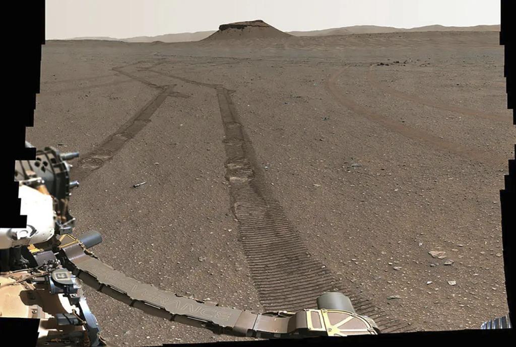 This image provided by NASA shows Perseverance rover