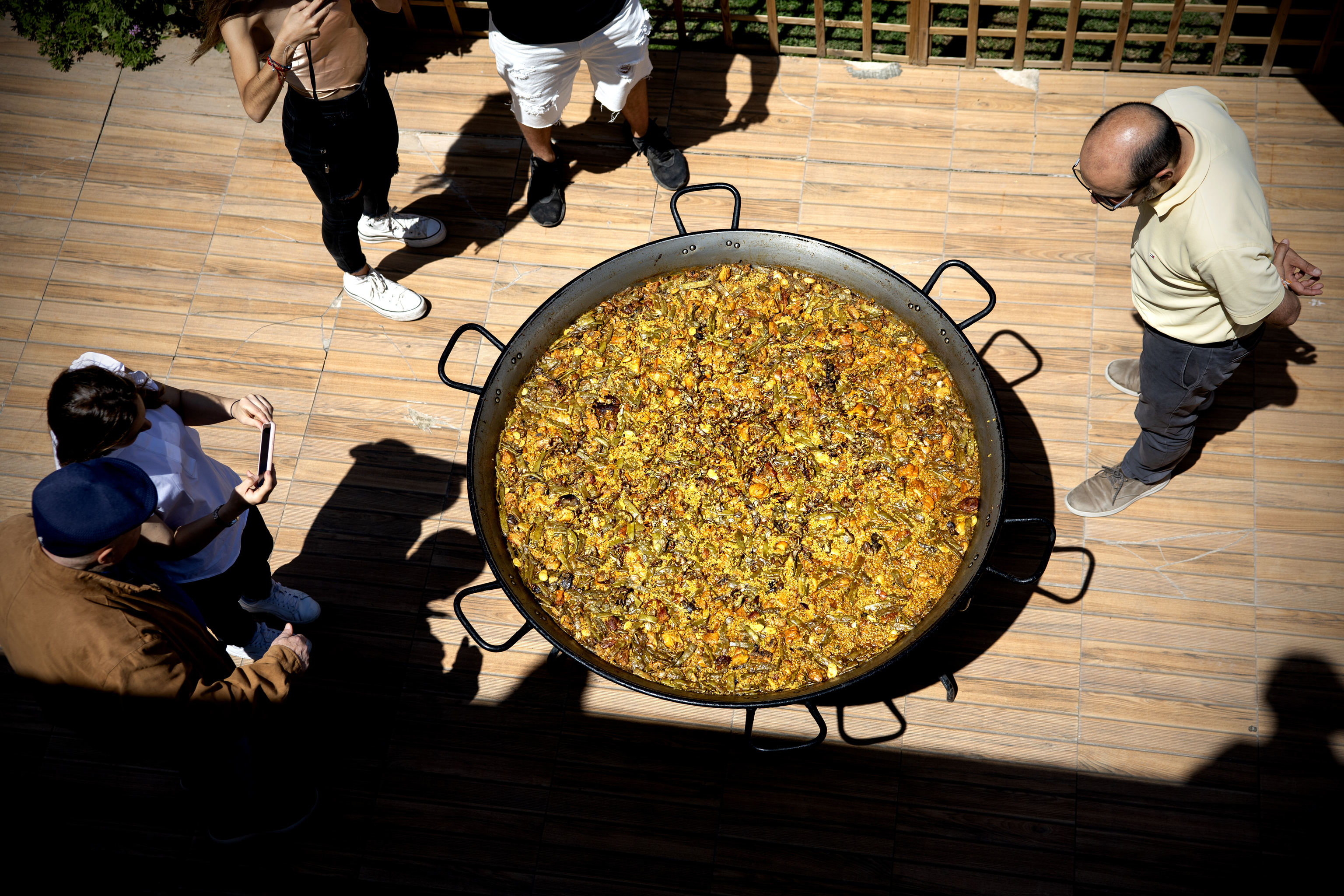 An Alicante paella.