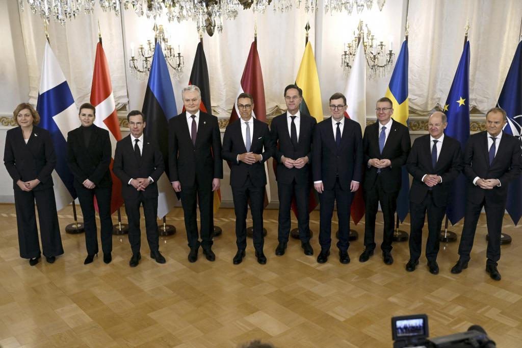 A summit of the Baltic Sea NATO countries in Helsinki