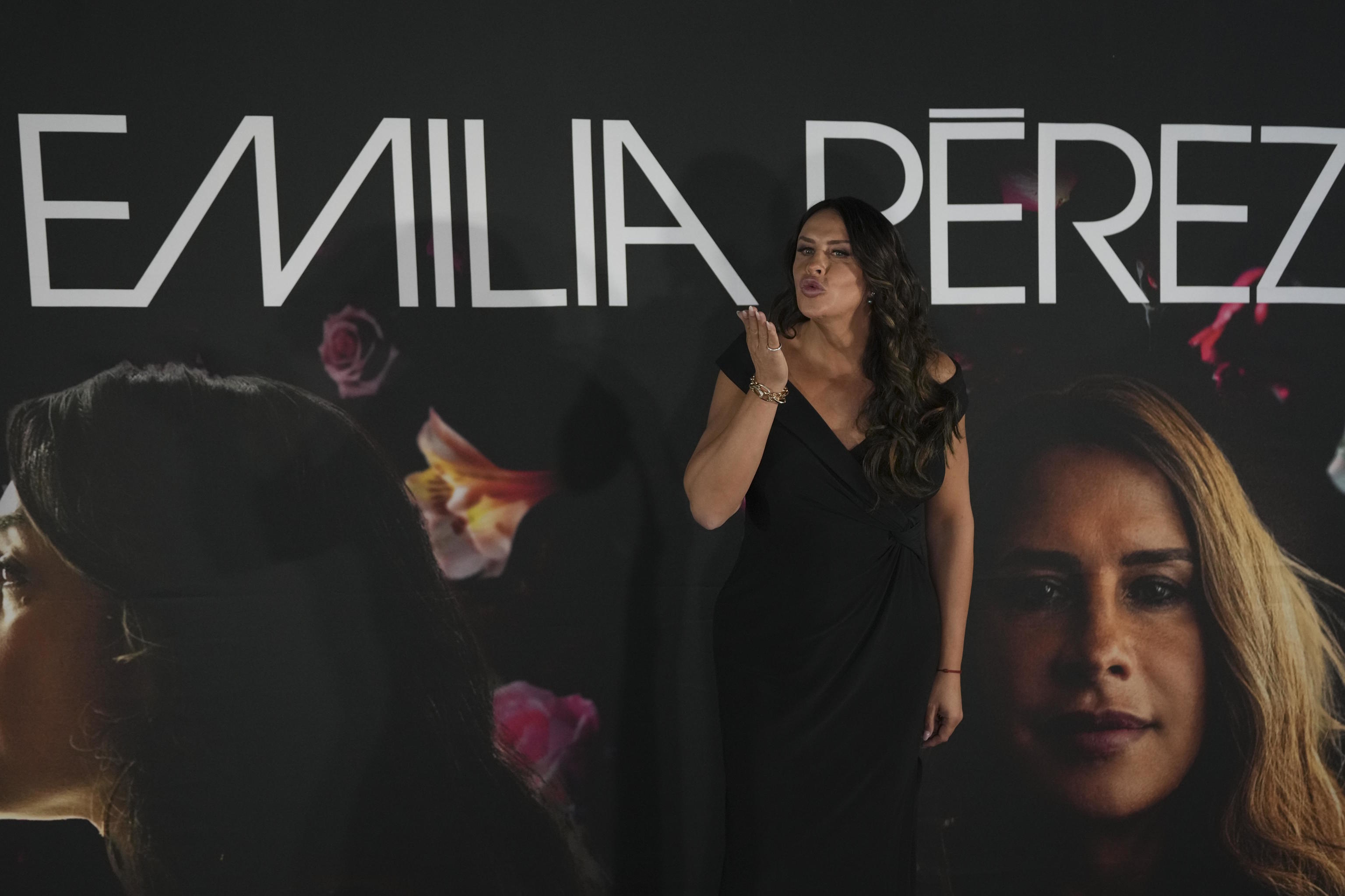 Actress Karla Sofia Gascon during the promotion of the film "Emilia Perez".