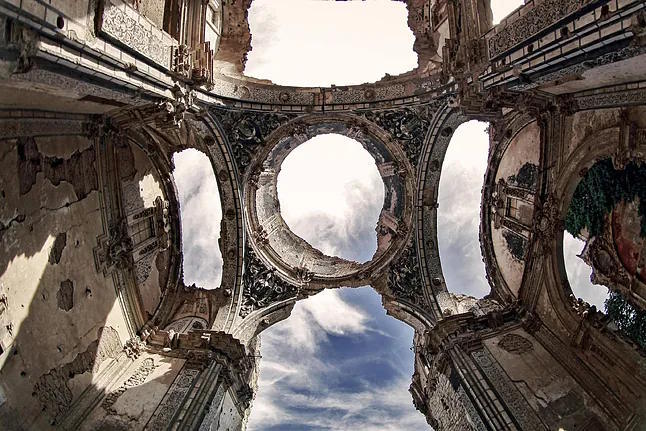 The Church of San Agustn in Belchite.