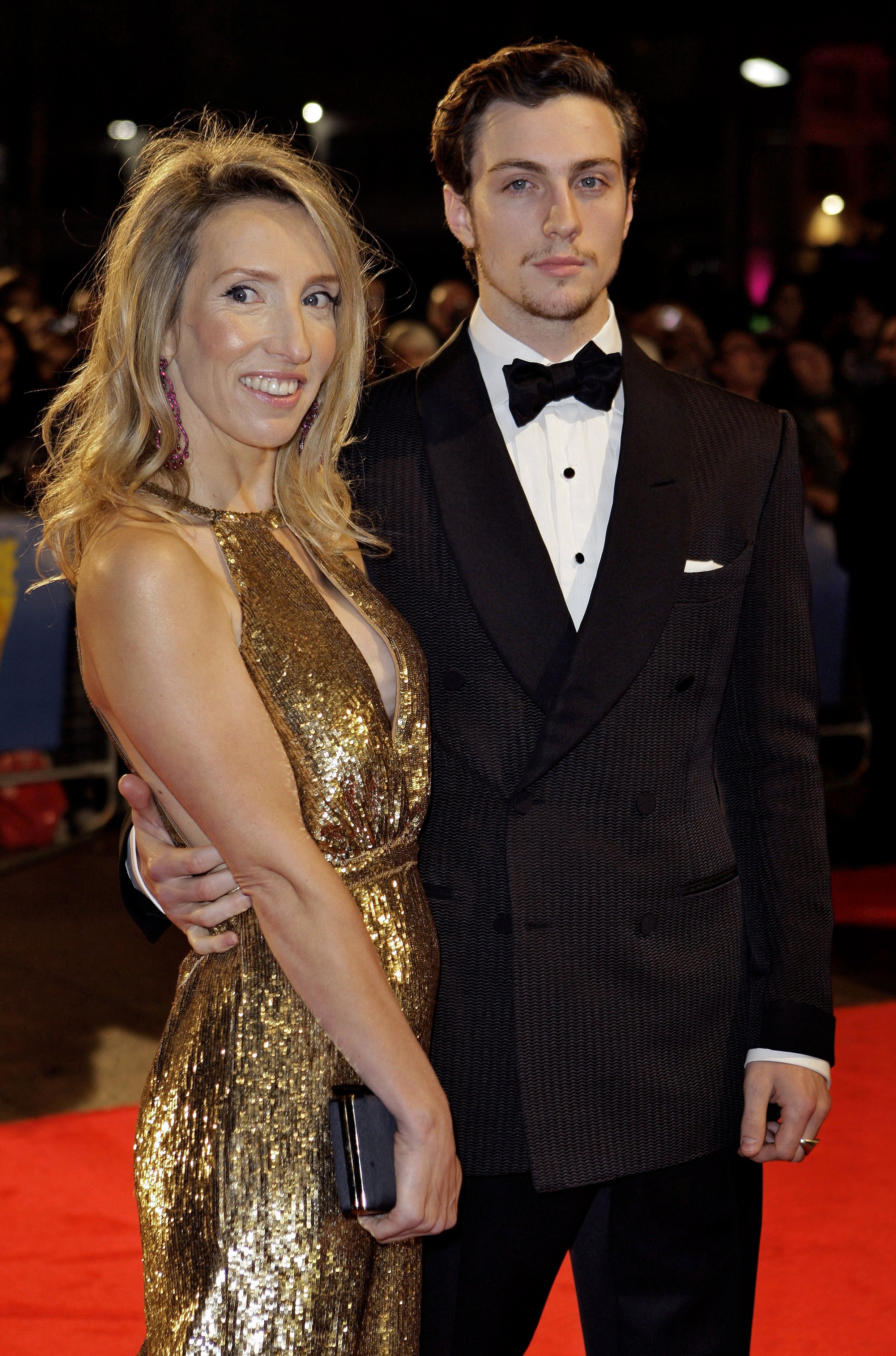 Aaron Taylor-Johnson and Sam Taylor-Johnson.