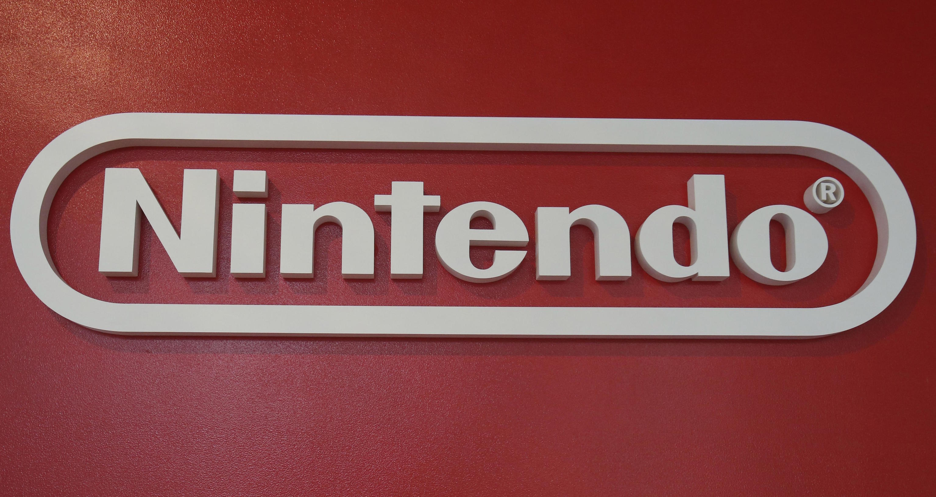 Logo of Nintendo.