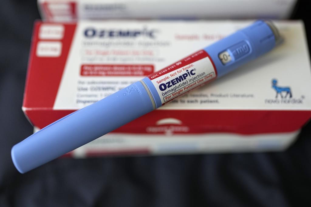 The injectable drug Ozempic.